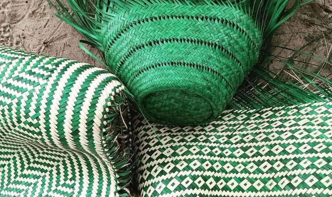 Close-up of a Sipatsi weave